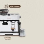 Lepresso Advanced Espresso Machine with Pressure Gauge - Silver - Image 7
