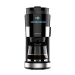 LePresso 1.2L 10 Cup Grinding Coffee Machine with Warming Base BS plug - Black - Image 2