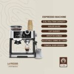 LePresso Advanced Espresso Machine Interactive Touch Display - Silver - Image 5