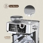 LePresso Advanced Espresso Machine Interactive Touch Display - Silver - Image 8