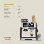 LePresso Advanced Espresso Machine Interactive Touch Display - Silver - Image 11