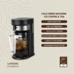 LePresso Cold Brew Machine Ice Coffee & Tea - Black - Image 7