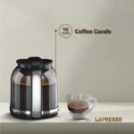 LePresso Dual Brew Drip Coffee & Espresso Machine - Black - Image 2