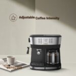 LePresso Dual Brew Drip Coffee & Espresso Machine - Black - Image 4