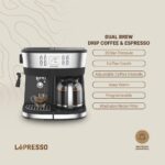 LePresso Dual Brew Drip Coffee & Espresso Machine - Black - Image 7