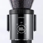 LePresso Grindeur Conical Burr Grinder with Digital Weight Control - Black - Image 4