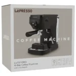 LePresso Lucenero 19-Bar Coffee Machine with LCD Screen - Black - Image 3