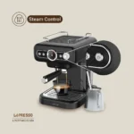 LePresso Retro Espresso Boiler Machine Gauge and Milk Steamer - Image 4