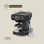 LePresso Retro Espresso Boiler Machine Gauge and Milk Steamer - Image 7