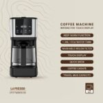 LePresso Rich Brew Coffee Machine Interactive Touch Display - Black - Image 13