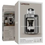 Lepresso Artisan Brew Automatic Pour-Over Brewing with Rotating Drip & Customized Settings - Silver - Image 3
