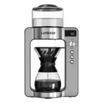 Lepresso Artisan Brew Automatic Pour-Over Brewing with Rotating Drip & Customized Settings - Silver - Image 2