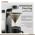 Lepresso Brew Time Drip Coffee System with Multiple Brewing Modes - Black - Image 6