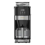 Lepresso Coffee Brewer With Bean Grinder - Black - Image 2
