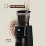 Lepresso Conical Burr Grinder - Black - Image 4