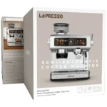 Lepresso Deliziosa Semi-Automatic Coffee Machine with Touch Control Panel - Silver - Image 4