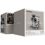 Lepresso Dual Boiler Espresso Machine with Conical Grinder & Pressure Gauge - Silver - Image 3
