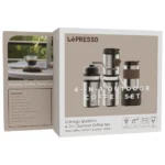 Lepresso Grindo Quattro 4-in-1 Outdoor Coffee Set - Silver - Image 2