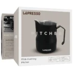 Lepresso Milk Frothing Pitcher - Black - Image 4