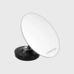 Lepresso Espresso Shot Mirror with Stainless Steel Mirror - Black