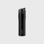 LePresso Stainless Steel Portable French Press - Black